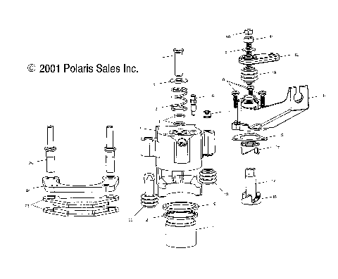 REAR BRAKE CALIPERS - A10RD50AA (4970937093B14)