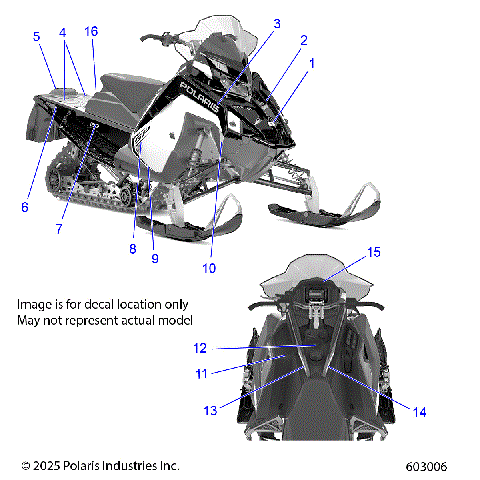 BODY, DECAL, BLACK SIDE PANEL W/BLUE DUSK ACCENT - S26TDB9FSM (603006)