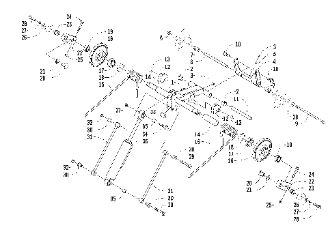 REAR SUSPENSION REAR ARM ASSEMBLY [86089]