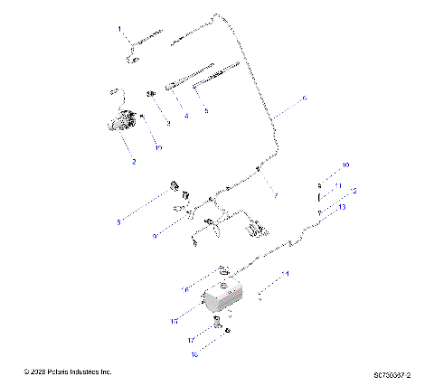 BODY, WATER BOTTLE PUMP ASSEMBLY & WIPER KIT
