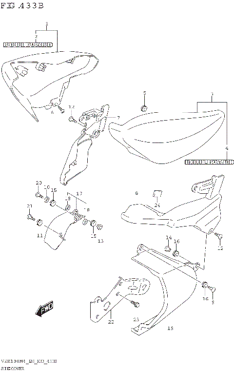 SIDE COVER (VZR1800BZ)