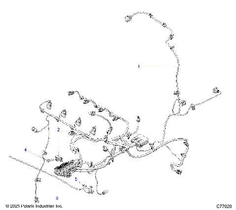 ENGINE, HARNESS AND SENSORS - Z25RRL2KAL (C77020)