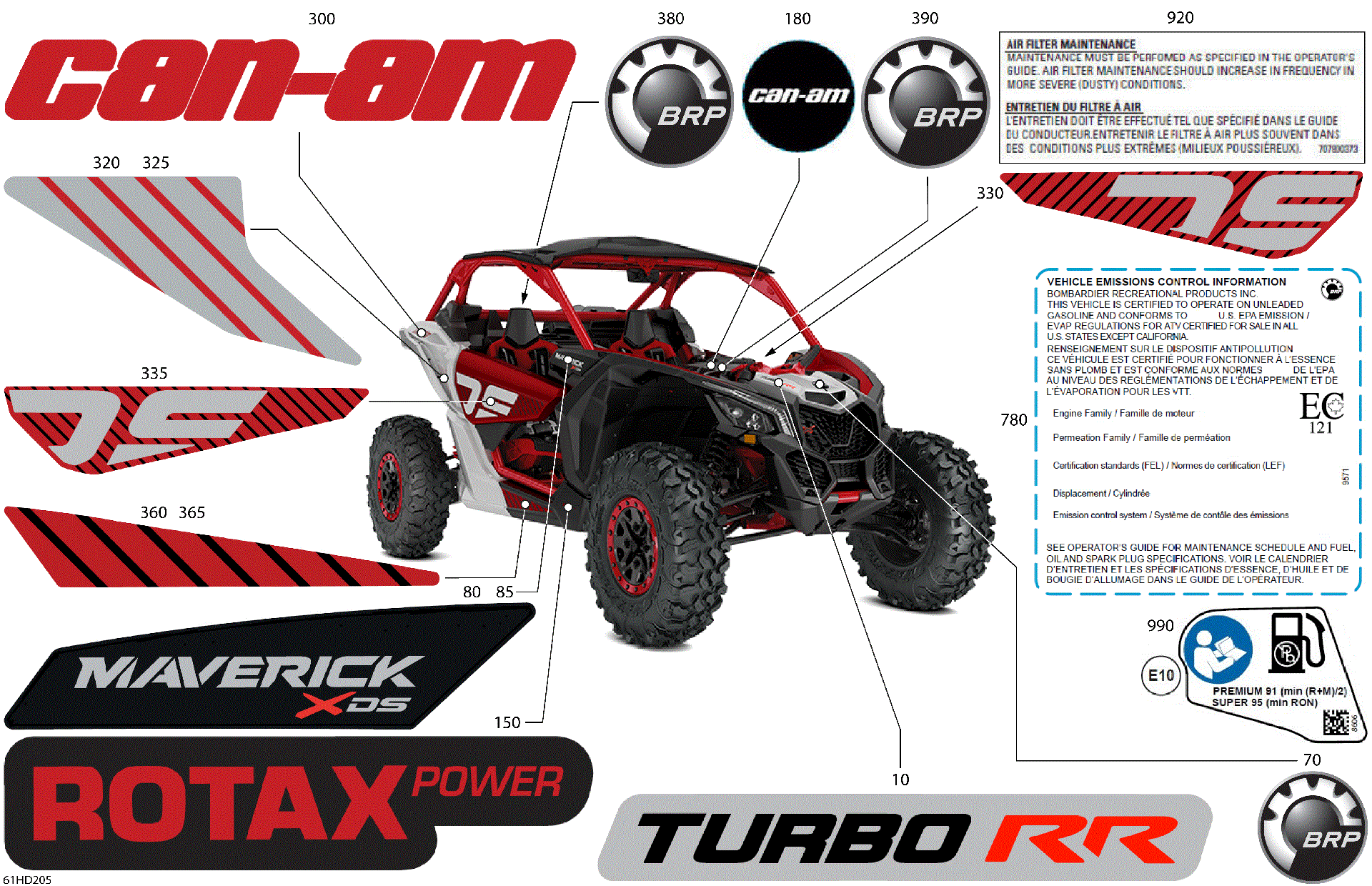 2024 Can-Am Utility Vehicles Parts-Finder Diagrams in Palmer MA
