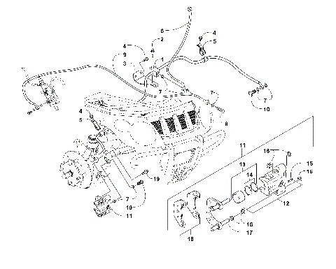 HYDRAULIC BRAKE ASSEMBLY [90895]