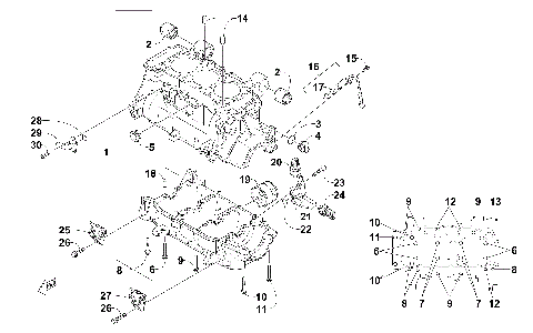 CRANKCASE ASSEMBLY [99536]