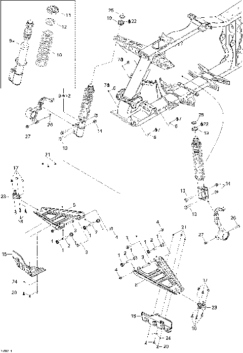 07- Front Suspension XT