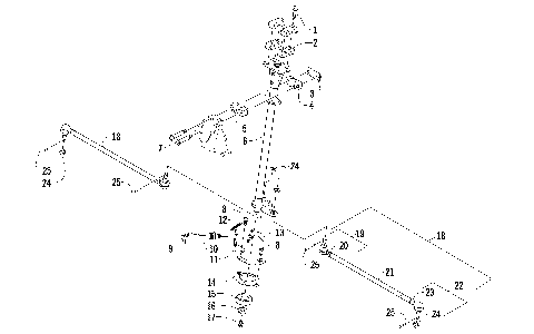 STEERING ASSEMBLY (UP TO VIN: 250000) [96109]