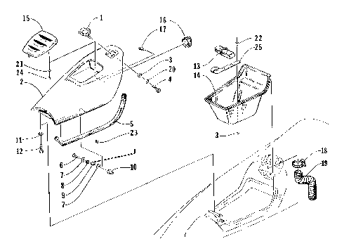 HATCH CVER AND STRAGE TRAY [72773]