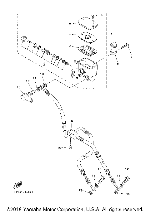 FRONT MASTER CYLINDER