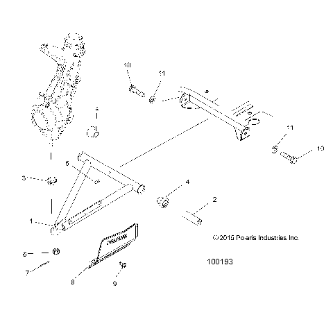SUSPENSION, A-ARM and STRUT MOUNTING - A17SEA57F1/SEE57F1/F2/FL [100193]