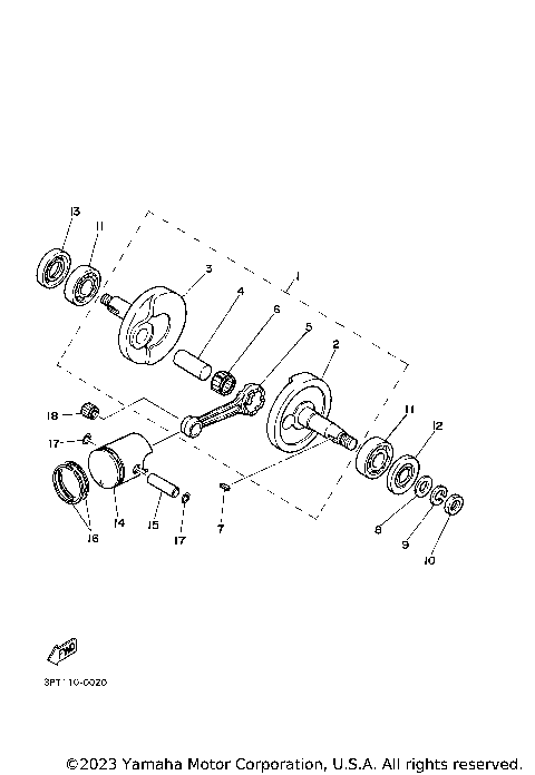 CRANKSHAFT & PISTON