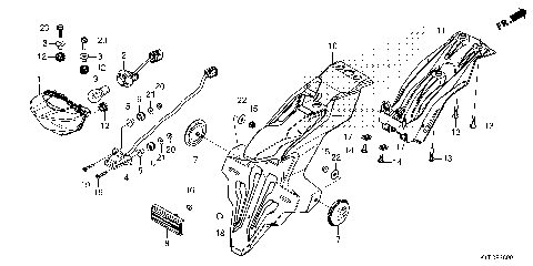 TAILLIGHT@LICENSE LIGHT
