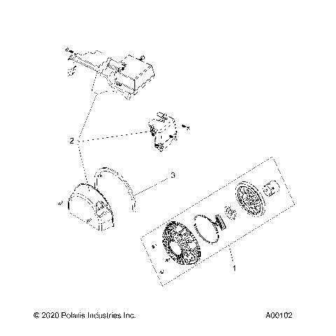 ENGINE - RECOIL and COVERS - P20GGGFNA/GGGGNA (A00102)