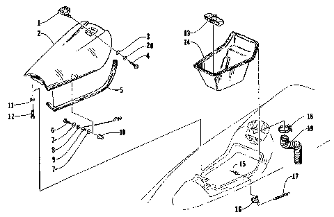 HATCH COVER AND STORAGE TRAY [72715]