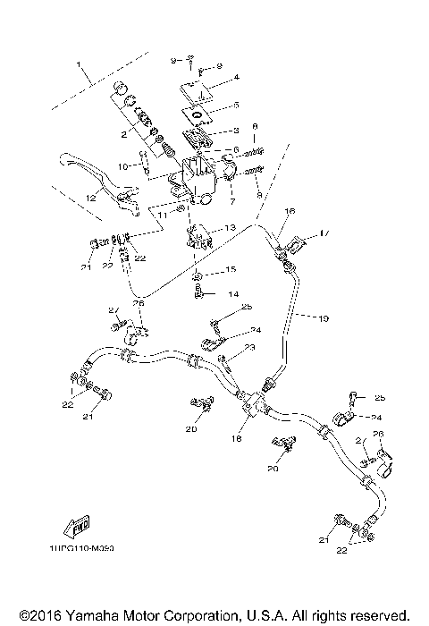 FRONT MASTER CYLINDER