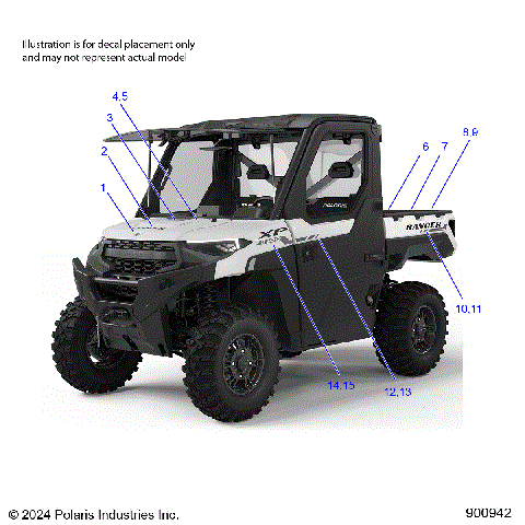 BODY, DECALS, GRAPHICS- R25RRV99AC (900942)