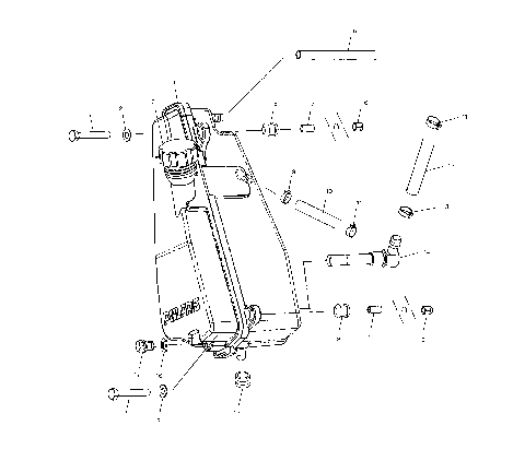 OIL TANK - A10RF50AB (4970927092A12)