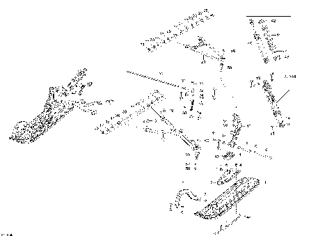 07- Front Suspension And Ski 69Ranger - 900 ACE