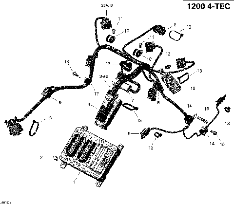 10- Engine Harness And Electronic Module