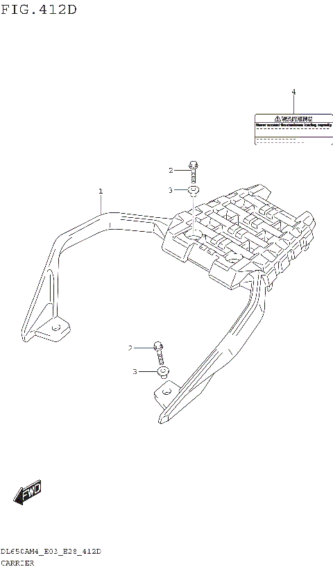 CARRIER (DL650XAM4 E03)