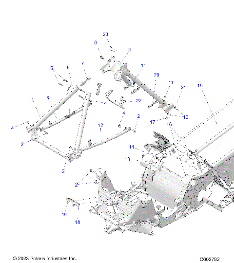 CHASSIS, CHASSIS ASM. and OVER STRUCTURE - S25TLT9FEL (C602792)
