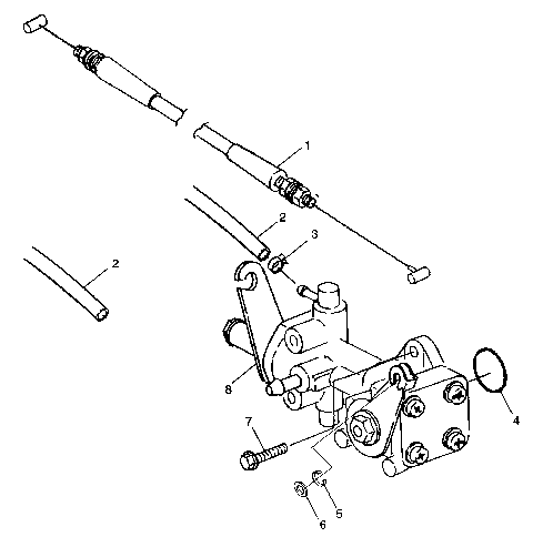 OIL PUMP - I984690 (4945114511c004)