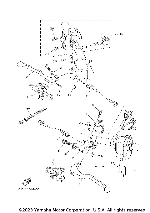 HANDLE SWITCH & LEVER