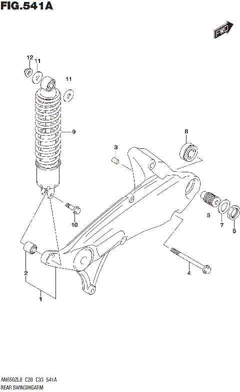 REAR SWINGINGARM