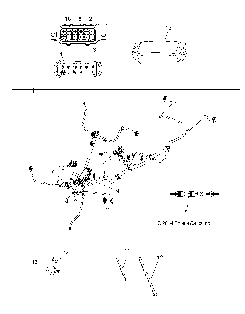 ELECTRICAL, MAIN WIRE HARNESS - A15SEA32HA (49ATVHARNESS15SPETX)