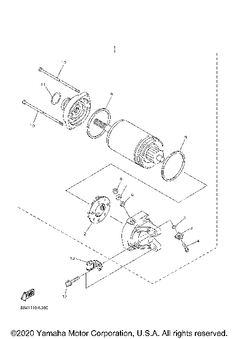 STARTING MOTOR
