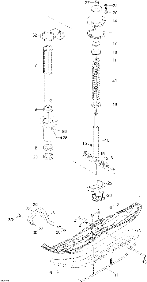 07- Front Suspension And Ski