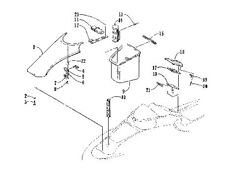 HATCH COVER AND STORAGE TRAY [54147]