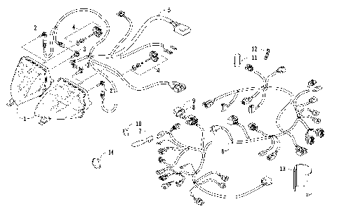 HEADLIGHT AND WIRING ASSEMBLIES [86722]
