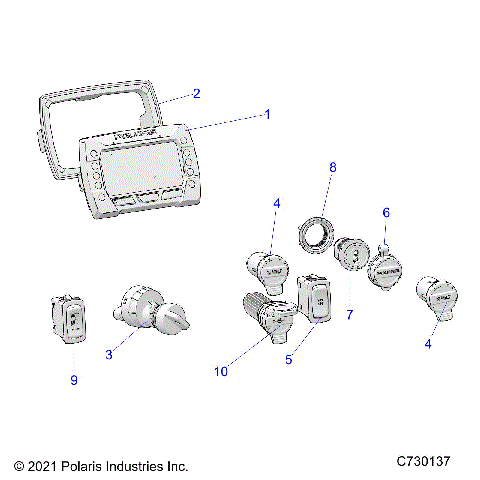 ELECTRICAL, DASH INSTRUMENTS and CONTROLS - R23M4A57B1/EB4/B9 (C730137)
