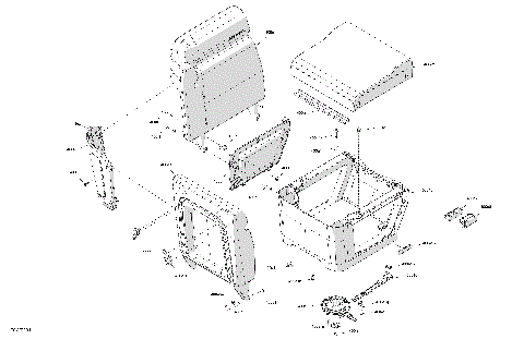 07- FURNITURE - Seat Corner Backrest (LH)