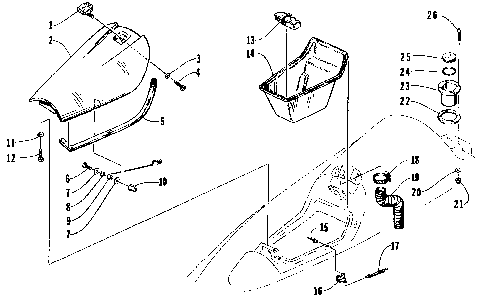 HATCH COVER AND STORAGE TRAY [72577]