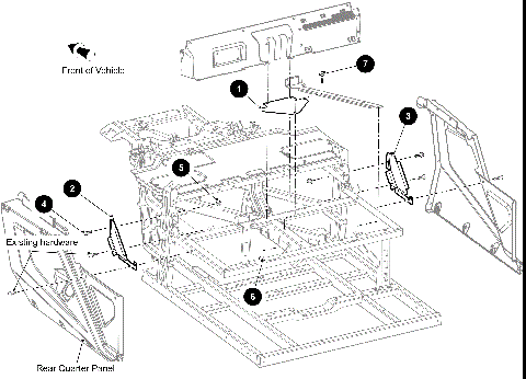 EXHAUST - SEAT HEAT SHIELD