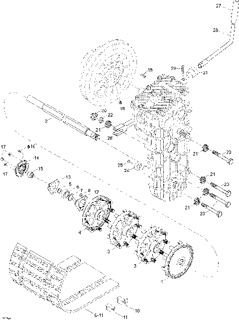 05- Drive Axle And Track