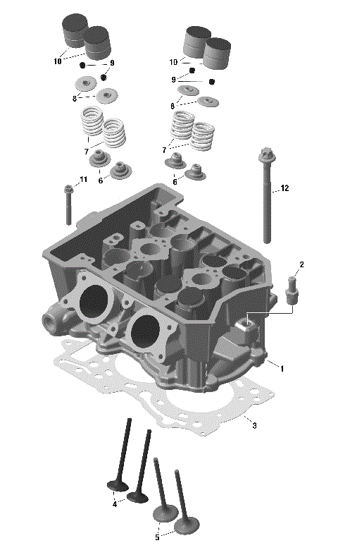 01- ROTAX - Cylinder Head