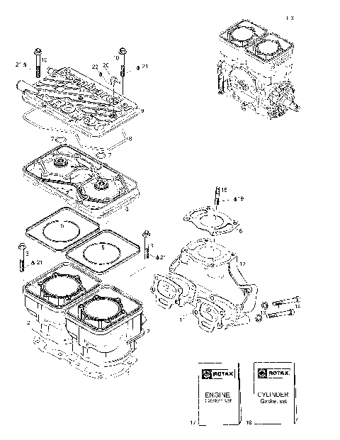 01- Cylinder, Exhaust Manifold