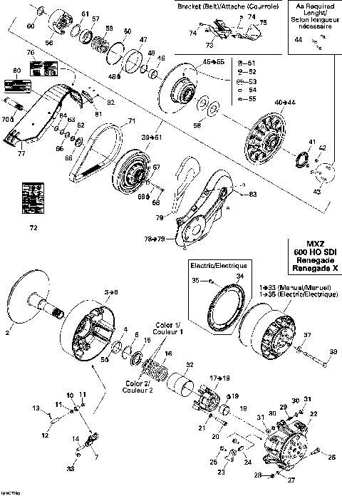 05- Pulley System 600 HO SDI