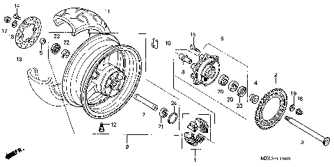 REAR WHEEL