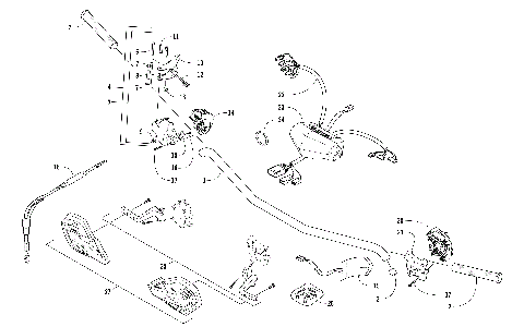 HANDLEBAR AND CONTROLS [105033]