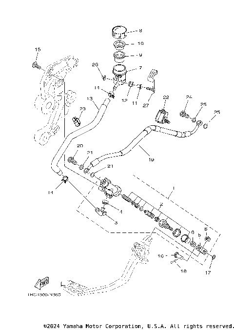 REAR MASTER CYLINDER