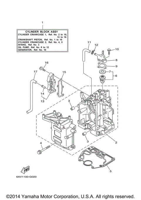CYLINDER CRANKCASE 1