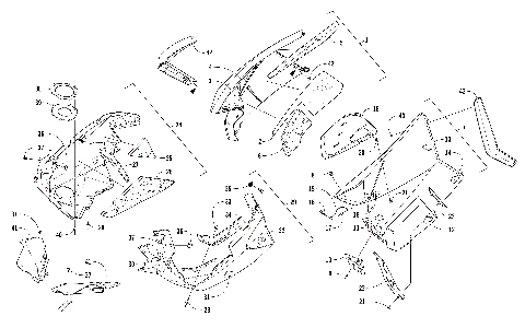 SKID PLATE AND SIDE PANEL ASSEMBLY [105871]