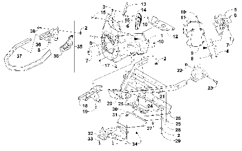 FRONT BUMPER AND FRAME ASSEMBLY [99608]