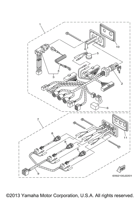 SWITCH  PANEL TRIPLE (MAIN)