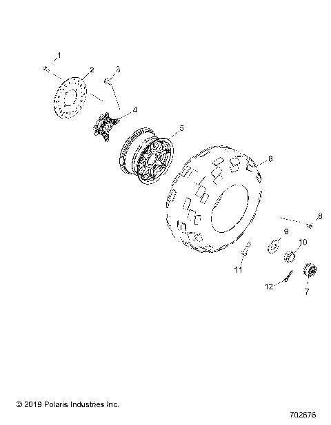 WHEELS, FRONT, PREMIUM - R21MAE57BX (702676)