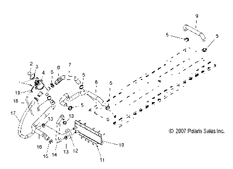 ENGINE, COOLING SYSTEM - S08PB8ES/EE (49SNOWCOOLING08800IQ)
